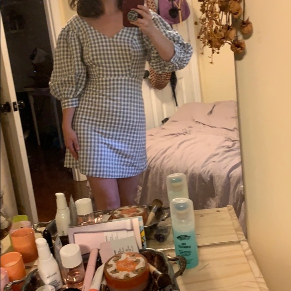 Puffy sleeve urban outfitters mini dress - Picture 5 of 5